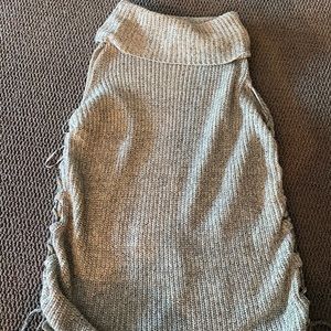 Knit turtle neck sweater